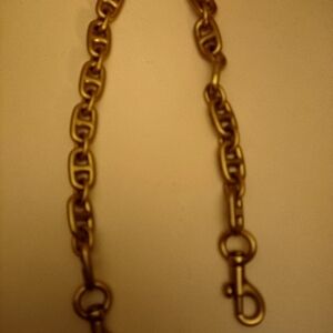 Coach Authentic Gold Beat 25 Chain NWOT